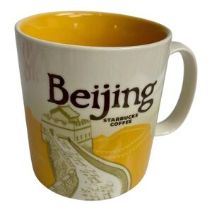 Starbucks Beijing China Global Icon Collector Series 16oz Coffee Tea Mug Cup EUC